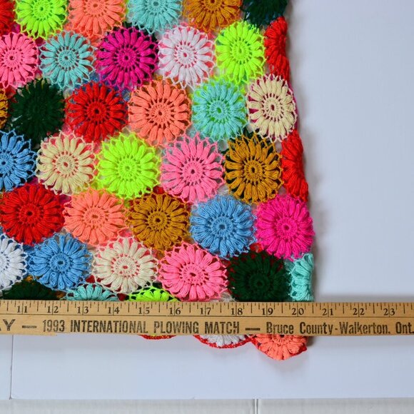 Hand Crocheted Flower Top - Picture 7 of 11